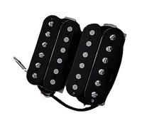 Pastilla Humbucker para guitarra eléctrica, piezas de guitarra con placa inferior de níquel y plata negra Pastilla De Guitarra Eléctrica Profesional