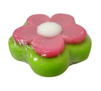 Pastilla Jabón 100 Gramos Flor Forma Margarita Verde Rosa