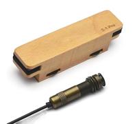 Pastilla magnética para orificio de sonido Alnico V 6.35 Salida Accesorios para guitarra Pastillas Profesionales Guitarra Acústica(2)