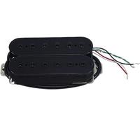 Pastilla para guitarra acústica, Alnico 5 Pickup Black Humbucker Neck Pickup for piezas de guitarra eléctrica Pastillas de guitarra