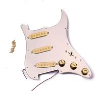 Pastilla para guitarra acústica, Golpeador con espejo precableado transparente for guitarra eléctrica Golpeador precableado