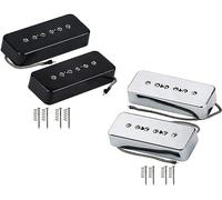 Pastilla para guitarra acústica, Juego de pastilla de barra de jabón de puente de cuello Alnico 5 pastilla de guitarra eléctrica piezas de guitarra de bobina única pastilla de guitarra eléctrica