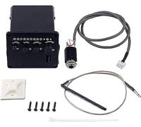 Pastilla para guitarra acústica, Pastilla de guitarra Control de volumen EQ de 2 bandas con accesorios de montaje