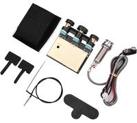 Pastilla para guitarra acústica, Pastilla de guitarra Guitarra acústica a bordo Active Piezo Pick Up EQ Ecualizador Sistema de preamplificador de doble fuente