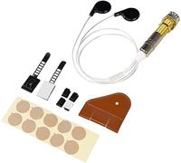 Pastilla para guitarra acústica, Pastilla de guitarra Pastilla de contacto piezoeléctrica profesional con interfaz Endpin de 6,35 mm