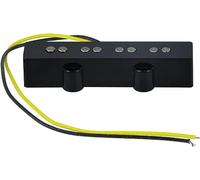 Pastilla para guitarra acústica, Pastilla de puente Alnico 5 abierta, pastilla de bajo de 4 cuerdas, piezas de bajo negro, pastillas de guitarra