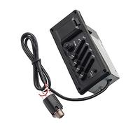 Pastilla para guitarra acústica Pastilla Piezoeléctrica De Ecualizador EQ De 4 Bandas Para Piezas De Guitarra Acústica Empujar Graves/medios/agudos Para Ajustar La Frecuencia