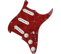 Pastilla para guitarra acústica, Pastillas de guitarra bobinas simples Alnico 5 pastillas de 7 vías cargadas precableadas golpeador piezas de repuesto for guitarra(06)