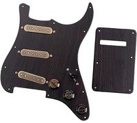 Pastilla para guitarra acústica, Pastillas de guitarra Golpeador precableado Alnico V Pastillas for piezas de guitarra eléctrica Piezas de repuesto de guitarra