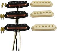 Pastilla para guitarra acústica, Pastillas de guitarra Single Coil Alnico '50s Pickup Set for guitarra Pastillas de guitarra eléctrica(04)