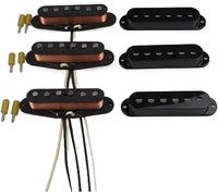 Pastilla para guitarra acústica, Pastillas de guitarra Single Coil Alnico '50s Pickup Set for guitarra Pastillas de guitarra eléctrica(07)