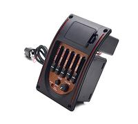 Pastilla para Guitarra acústica Preamplificador De Guitarra Acústica, Ecualizador EQ De 5 Bandas, Sintonizador De Pastilla, Pastilla Piezoeléctrica para Guitarra Folclórica Clásica (Color : 01)