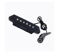 Pastilla para guitarra acústica Sistema De Preamplificador Humbucker Sound-hole Pickup Tono Equilibrado Y Warmthfor El Sound-hole Con 81-98 Mm