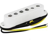 Pastilla para guitarra acústica, Vintage Staggered Alnico 5 Pastilla de bobina simple Pastilla de puente de guitarra eléctrica 7.2K Pastillas de guitarra