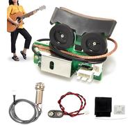 Pastilla para guitarra | de pastilla ajustable para guitarra folclórica, preamplificador, accesorios multifuncionales de preamplificador de guitarra con alta fidelidad para principiantes