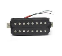 Pastilla para Guitarra Eléctrica AlnicoV Pastilla De Guitarra Eléctrica De 8 Cuerdas N-10K/B-15K Humbucker Alnico 5 Pastilla Divisoria De Bobina Piezas De Guitarra Negro(B)
