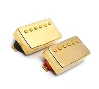 Pastilla Para Guitarra Eléctrica Aplicable A Guitarra Eléctrica LP De Seis Cuerdas Bobina Doble Carcasa De Cobre Semicerrada Pastilla De Una Sola, Puente De 69,5 X 39 Mm(B+N A)