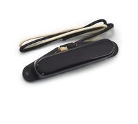 Pastilla Para Guitarra Eléctrica Pastilla De Mástil De Guitarra Eléctrica ALNICO 5 Bobina Simple Imán Alnico Pastilla Pequeña(Black)