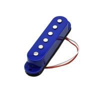 Pastilla para Guitarra Eléctrica Pastilla Eléctrica Pastilla De Bobina Única Cuello/posición Media/puente Pastilla De Guitarra Eléctrica Accesorios De Guitarra(52mm Blue)