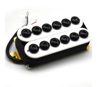 Pastilla para Guitarra Eléctrica Pastilla Hexagonal Interior Con Cabeza De Paraguas Pastilla De Guitarra Eléctrica De 4 Núcleos Doble Bobina 50 52 Para Guitarra LP St Sq 1 Uds(U)