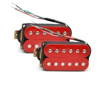 Pastilla Para Guitarra Eléctrica Pastilla Humbucker De Doble Bobina Para Guitarra Eléctrica Cuatro Conductos Con Protección Para Puente De 15000kilómetros O Para Mástil De 7,5000kilómetros(B+N 6)