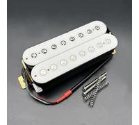 Pastilla Para Guitarra Eléctrica Pastilla Humbucker De Doble Bobina Para Guitarra Eléctrica De 8 Cuerdas Pastilla Con División De Bobina Salida N10K/B15K Piezas De Guitarra(Neck B)