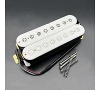 Pastilla Para Guitarra Eléctrica Pastilla Humbucker De Doble Bobina Para Guitarra Eléctrica De 8 Cuerdas Pastilla Con División De Bobina Salida N10K/B15K Piezas De Guitarra(Bridge B)