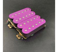 Pastilla Para Guitarra Eléctrica Pastilla Humbucker De Doble Bobina Para Guitarra Eléctrica, Para Puente O Mástil A Elegir Color Morado(B+N)