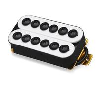 Pastilla Para Guitarra Eléctrica Pastillas Humbucker Para Guitarra Eléctrica De Metal Ajustables De Doble Bobina Con Cable Conductor De 4 Conductores Y División De Bobinas(N 10)
