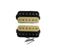 Pastilla Para Guitarra Eléctrica Pastillas Humbucker Pastillas Para Guitarra Eléctrica Imanes De 5 Barras Alnico Placa Base De Níquel Plateado(SH1N+H4 2)