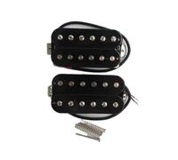 Pastilla Para Guitarra Eléctrica Pastillas Humbucker Pastillas Para Guitarra Eléctrica Imanes De 5 Barras Alnico Placa Base De Níquel Plateado(SH1N+TB4 1)