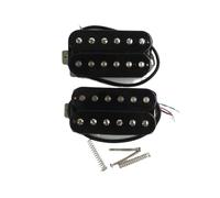 Pastilla Para Guitarra Eléctrica Pastillas Humbucker Pastillas Para Guitarra Eléctrica Imanes De 5 Barras Alnico Placa Base De Níquel Plateado(SH2N+TB4 2)