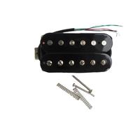 Pastilla Para Guitarra Eléctrica Pastillas Humbucker Pastillas Para Guitarra Eléctrica Imanes De 5 Barras Alnico Placa Base De Níquel Plateado(SH4 2)