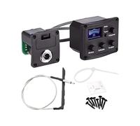 Pastilla para Guitarra | Preamplificador Ecualizador De 3 Bandas - Pantalla LCD para Pastilla Piezoeléctrica De Ukulele | para Ukelele Bajo Y Violín Acústico Eléctrico