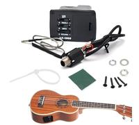 Pastilla para ukelele - Afinador para el sonido de instrumentos | Pastilla de sonido para instrumentos, para ejercicios, actuaciones, estudios, viajes, hogar, espectáculos, guitarras, ukeleles