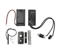 Pastilla pasiva para violín SustVita con control de tono integrado, completo de 20 Hz a 20 kHz, salida de 6,35 mm/conector de 3,5 mm, pastilla de violín eléctrica para mejorar