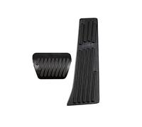Pastilla Pedal Freno Reposapiés Coche Acelerador Freno Cubierta Pedales Almohadilla Antideslizante Aleación Aluminio Para Para IX Para IX5 2021 2022 2023 PedalEmbrague(AT Black 2pcs)