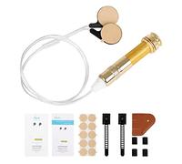 Pastilla piezoacústica pasiva 2 en 1 autoadhesiva, pastilla piezoeléctrica pasiva equilibrada, pastilla piezoeléctrica para guitarra acústica, kits de pastilla de guitarra piezoeléctrica