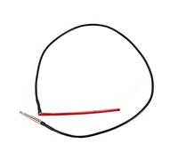 Pastilla piezoeléctrica de cerámica roja con enchufe de 2,5 mm para tambor piezoeléctrico acústico clásico