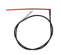 Pastilla piezoeléctrica debajo del sillín para guitarra acústica, transductor puente ultrafino 1 mm con conector de 2,5 mm, pastilla alta sensibilidad para guitarra clásica folk