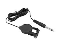 Pastilla Piezoeléctrica para Guitarra, Pastilla para Violín, Conector de Audio de 3m y 6,35 Mm, Micrófono con Clip, Pastilla para Guitarra Acústica para Violín Piezoeléctrico