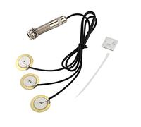Pastilla Piezoeléctrica Preinstalada, Transductor para Guitarra, Cable de 69cm - Fácil Instalación, Alta Sensibilidad y Bajo Ruido, Accesorio Ideal para Músicos