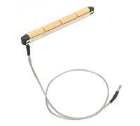 Pastilla Piezoeléctrica, Tamaño Compacto Pastillas Debajo del Sillín Menos Interferencia Conexión Fácil con Conector de 2,5 Mm para bajo Acústico de 4 Cuerdas