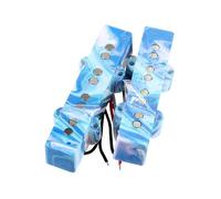 Pastilla profesional de graves para instrumentos de 4 cuerdas, incluyendo tecnología de encapsulado de cera Alnico 5 imanes y cubierta artística de reemplazo de pastilla de graves