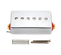 Pastilla profesional para guitarra eléctrica, cuello humbucker con textura de metal, accesorios de tornillo ajustable