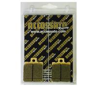 Pastilla trasera ACCOSSATO para Gilera MXR (1990-1990) (CC125)