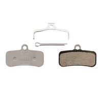 Pastilla y resorte de freno de disco SHIMANO D03S-RX - Compuesto de resina - Placa trasera de acero inoxidable - Un par