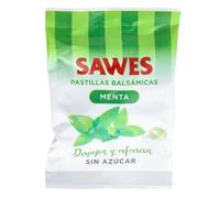 Pastillas Balsámicas de Menta, Sin Azúcar, Caramelos Refrescantes. Pack de 3
