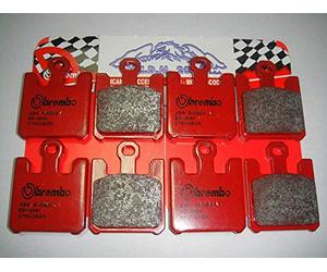 Pastillas Brembo sinterizadas delanteras 636 ZX-6R ' 2005 2006 07SU26SA, Pastillas de Freno