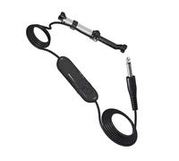 Pastillas con agujero de sonido para guitarra acústica, amplificador de agujero abierto, peso ligero, clip para una fácil fijación, pastilla acústica duradera